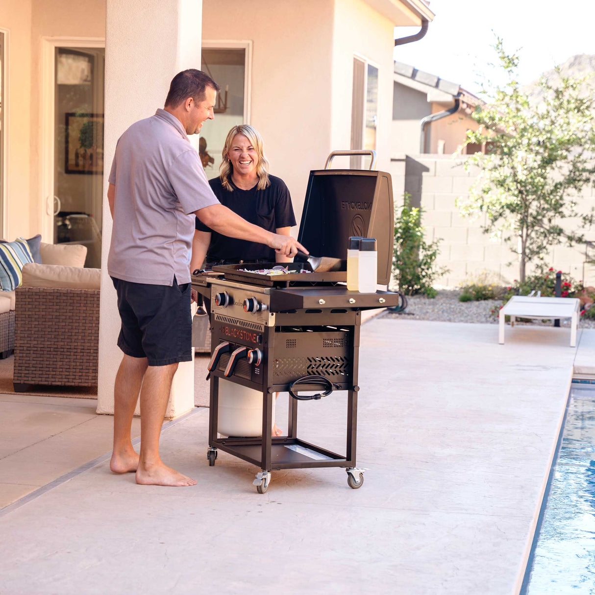Blackstone 28'' Griddle with Air Fryers
