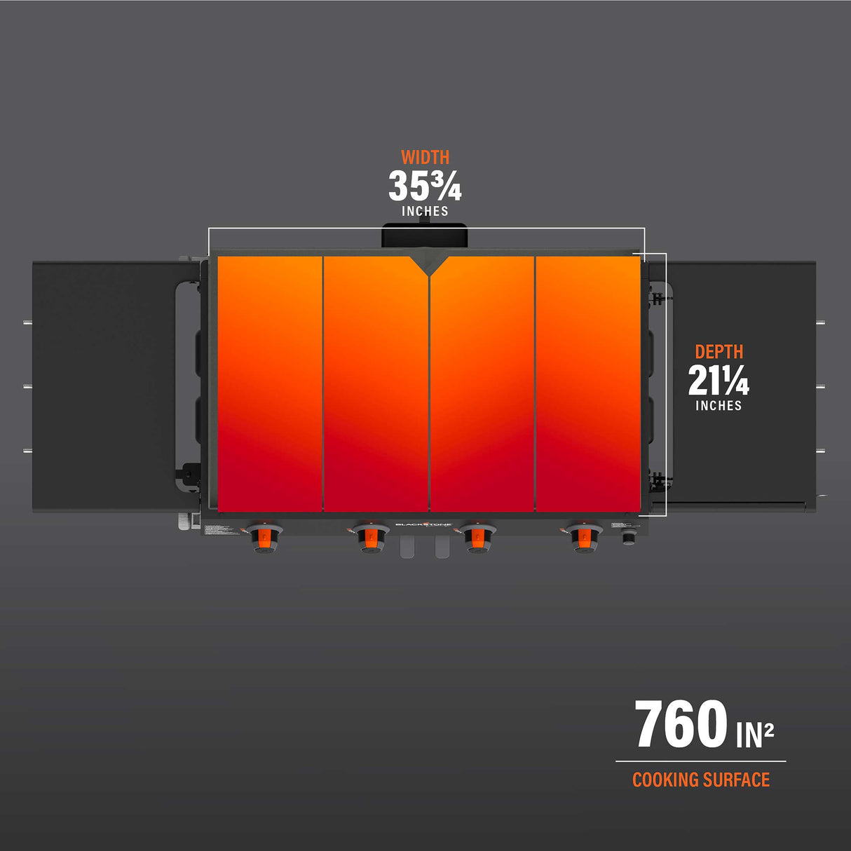 Blackstone 36in Culinary Griddle with Cabinet and Side Table