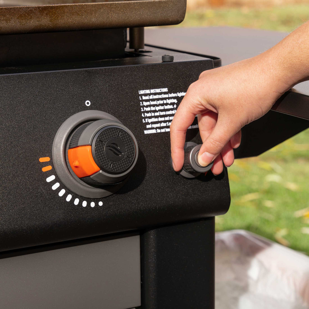 Blackstone 36in Culinary Griddle with Cabinet and Side Table