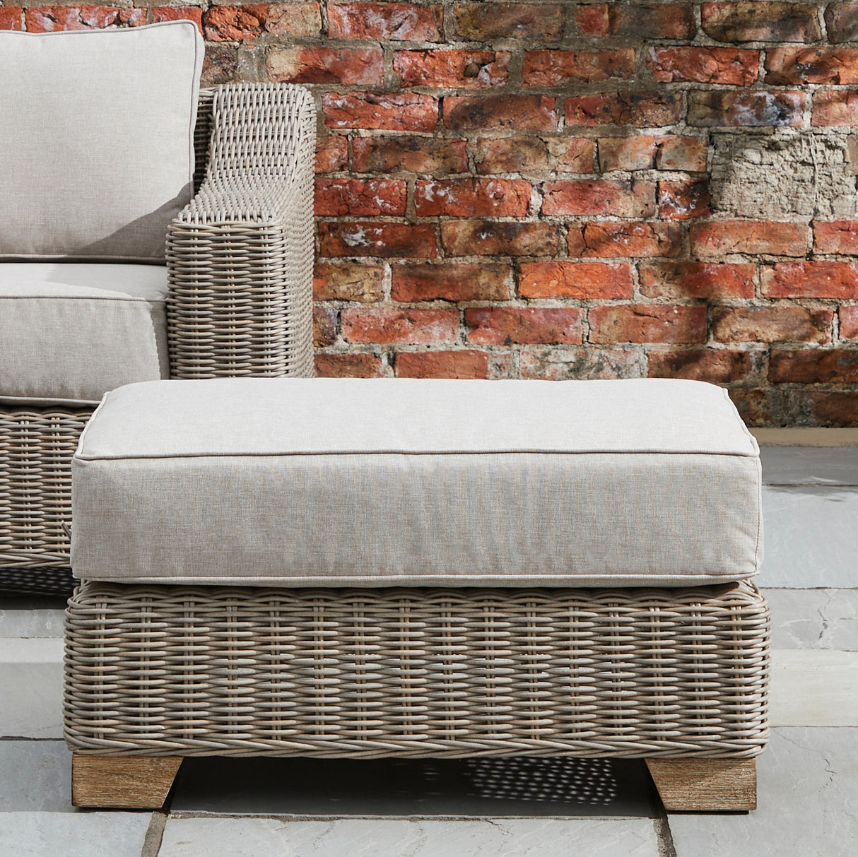 Capri Collection Outdoor Foot Stool
