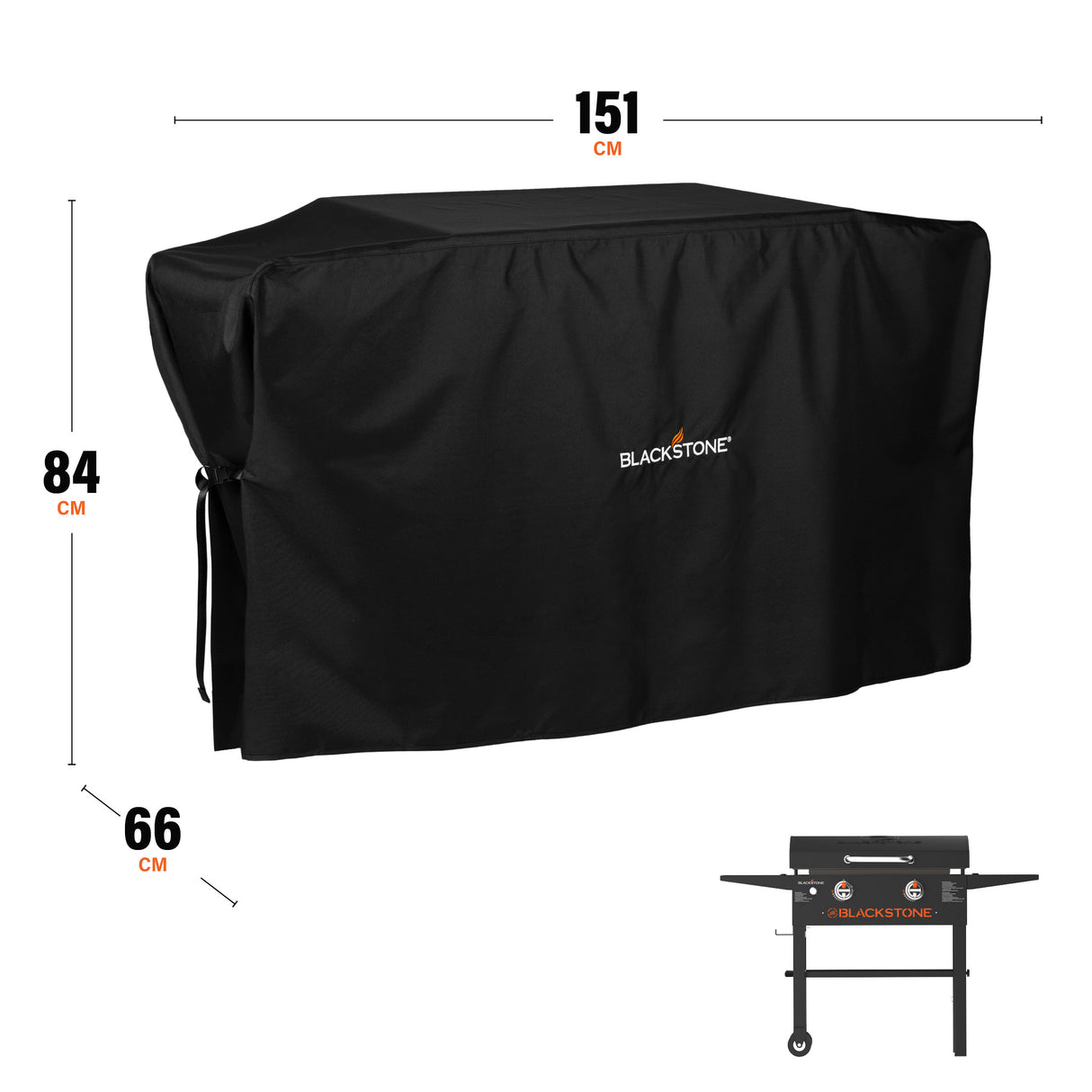 Blackstone Cover for 28in Griddle with Hood