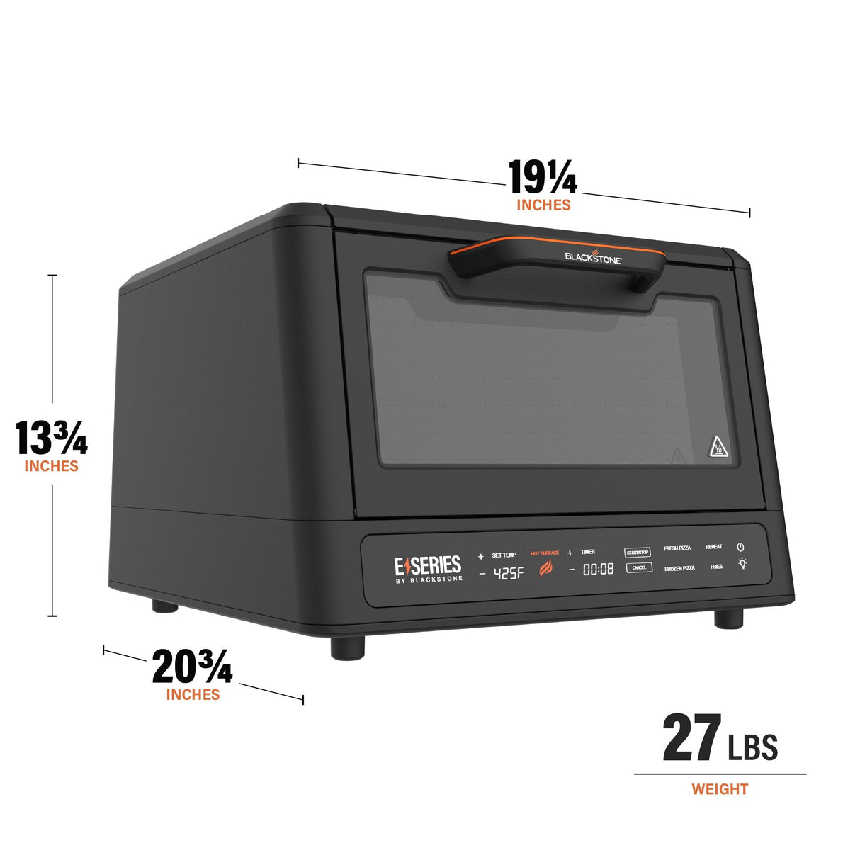 Blackstone E-Series Pizza / Air Fryer Combo