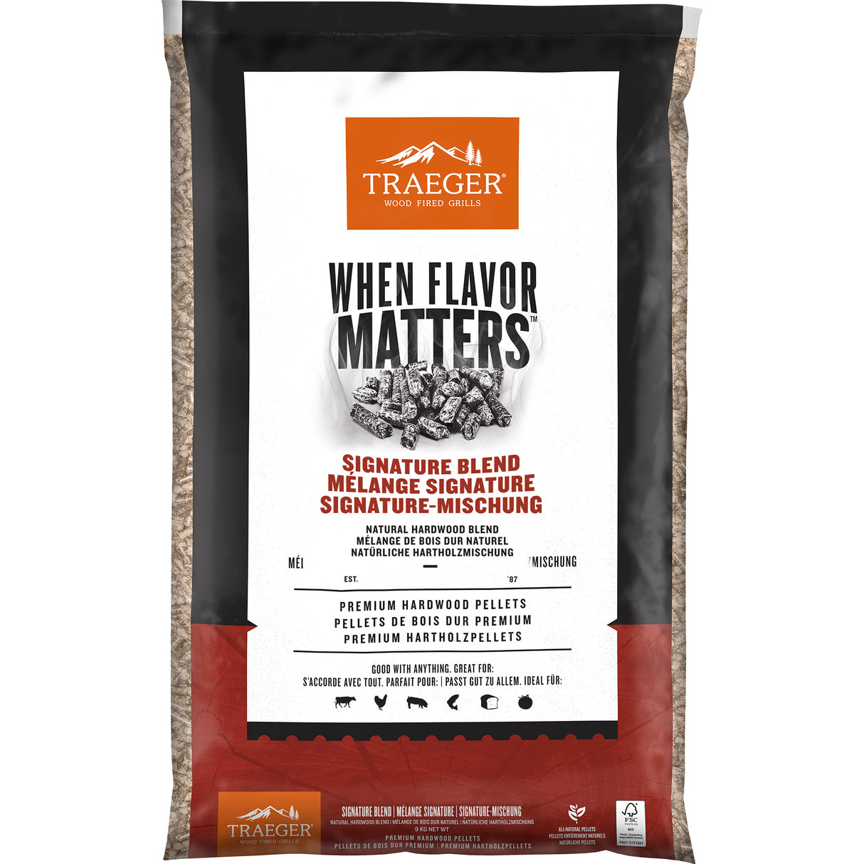 Traeger Europe FSC Signature Pellet