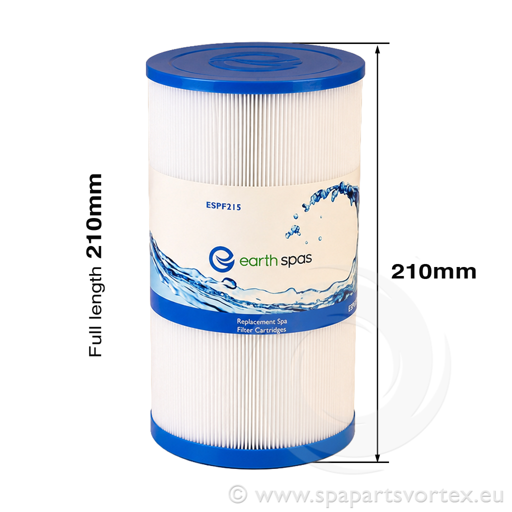 Earth Spas Filter Short (210mm) - Box of 9 - image 2