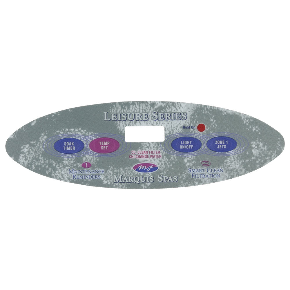(650-0490) Marquis Spa Overlay Lezur 4 Button 2000-04