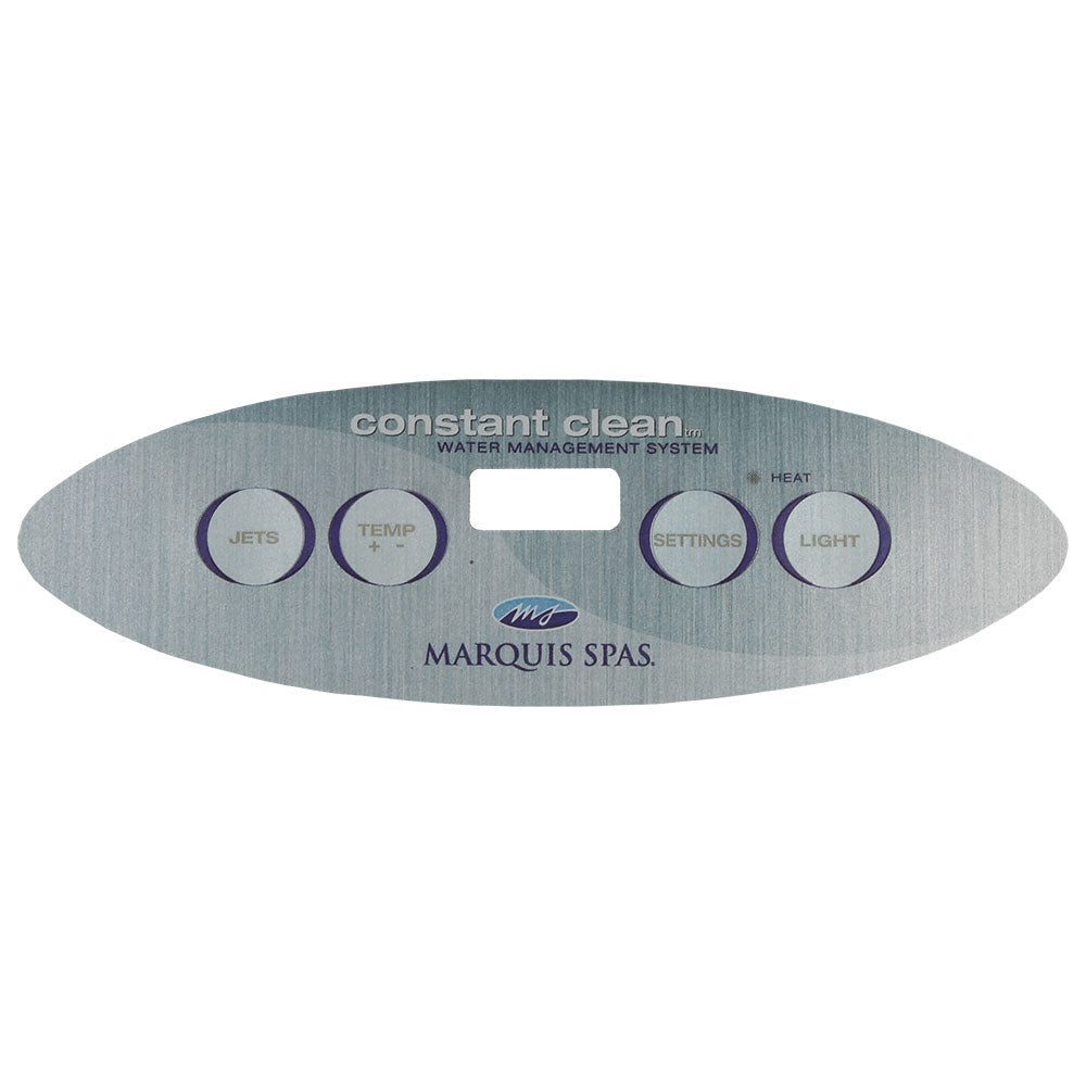 (650-0648) Marquis Spa Overlay 4 Button 2007-2010
