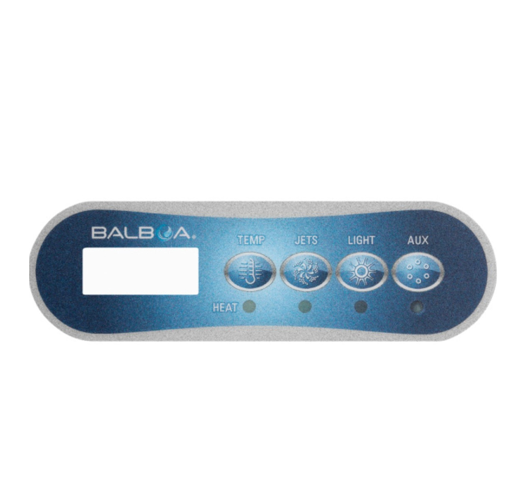 Balboa TP200 Overlay 4 Button (1p + Aux)
