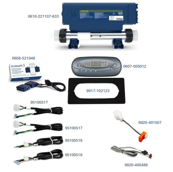 Pack Gecko IN.YE 5 / IN.K450 (new version)