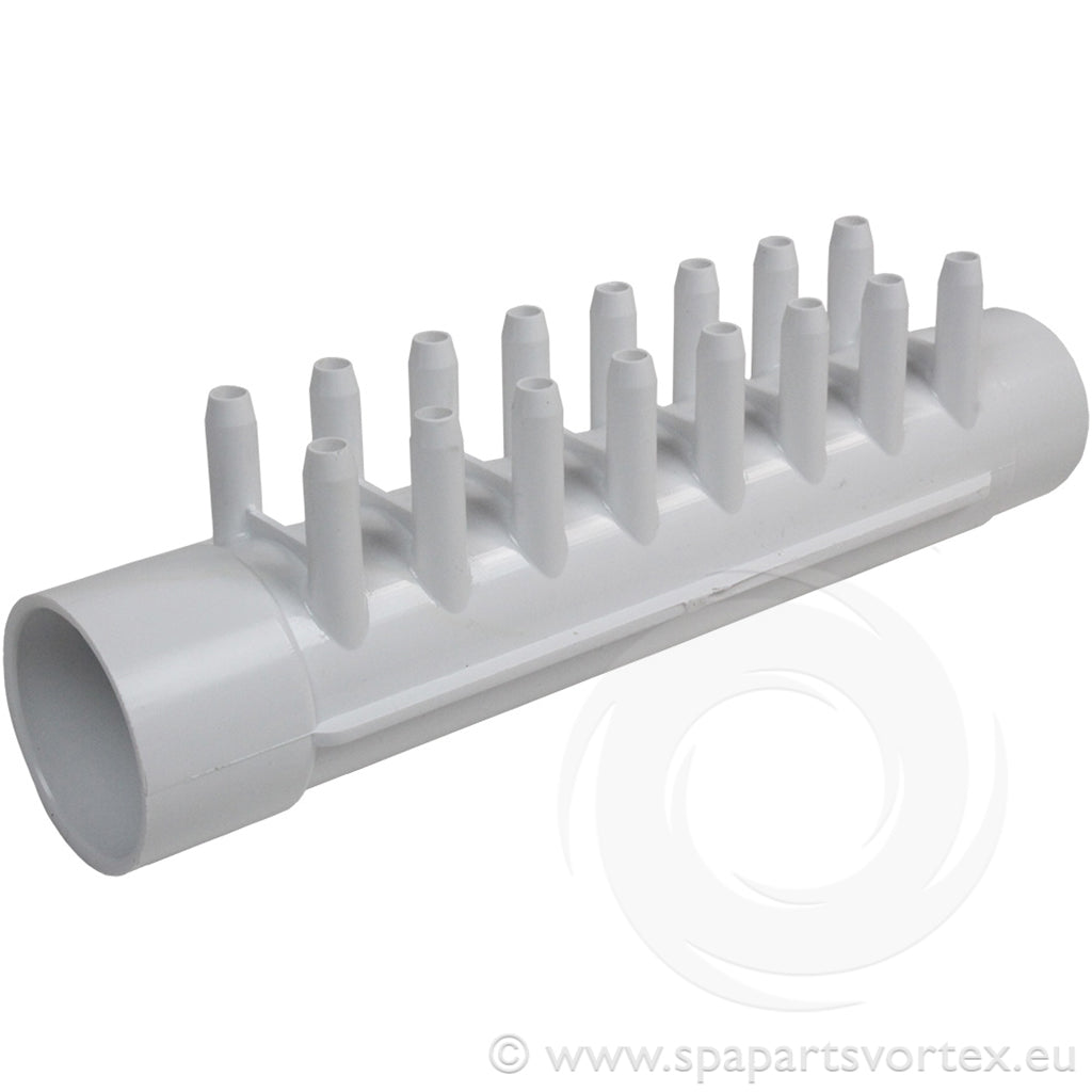 Nourrice 1,5" M/F avec 16 sorties biseaut?es 3/8"
