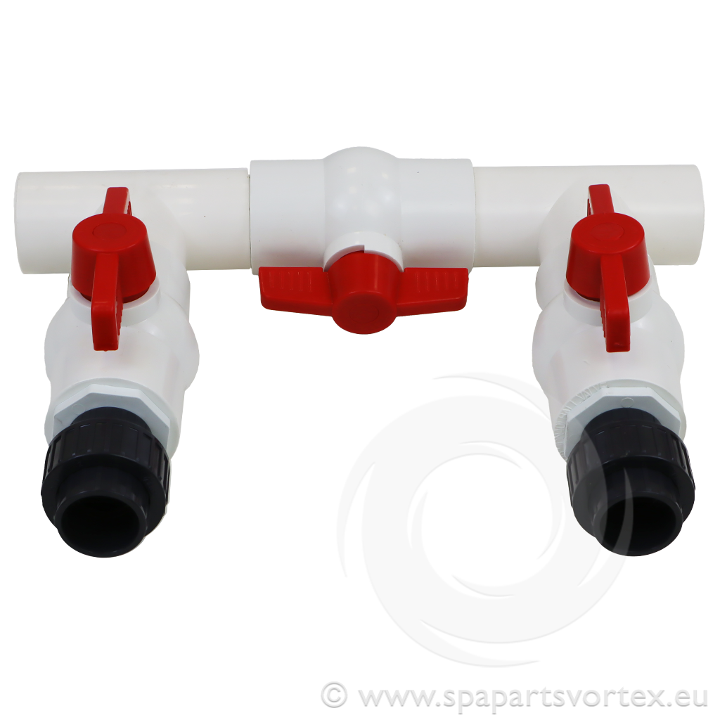 Heat Pump Ball Valve Kit 1.5" To 1" - image 2