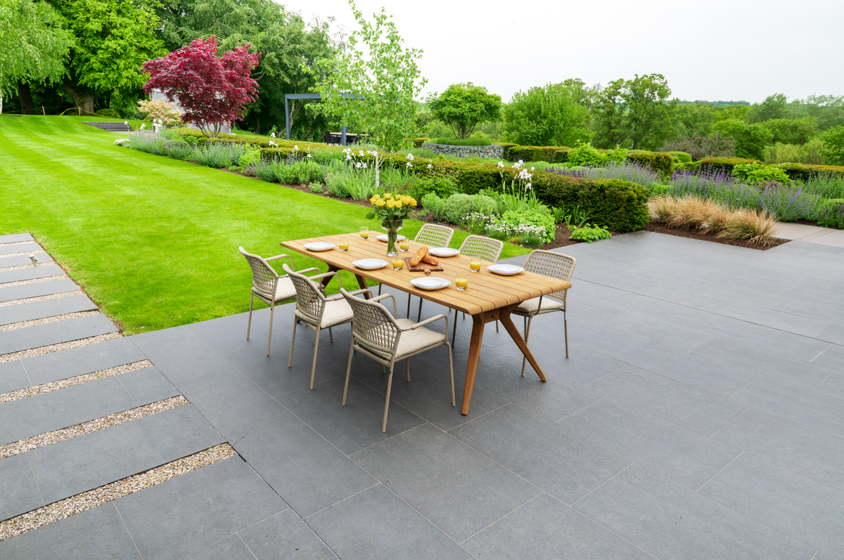 Barista 6 Seat Dining Set with 240cm Bel Air Table