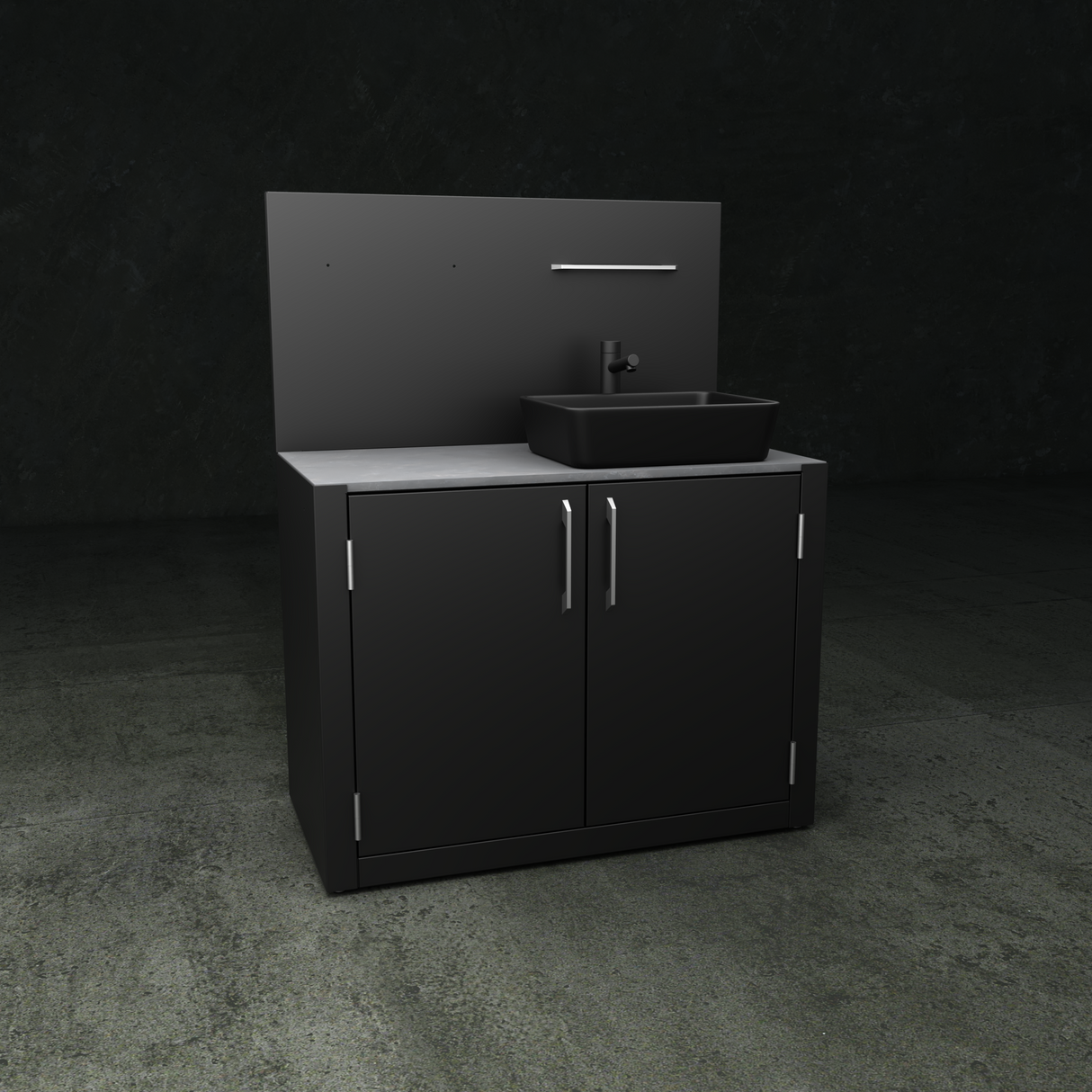 The British Outdoor Kitchen - Double Sink Unit