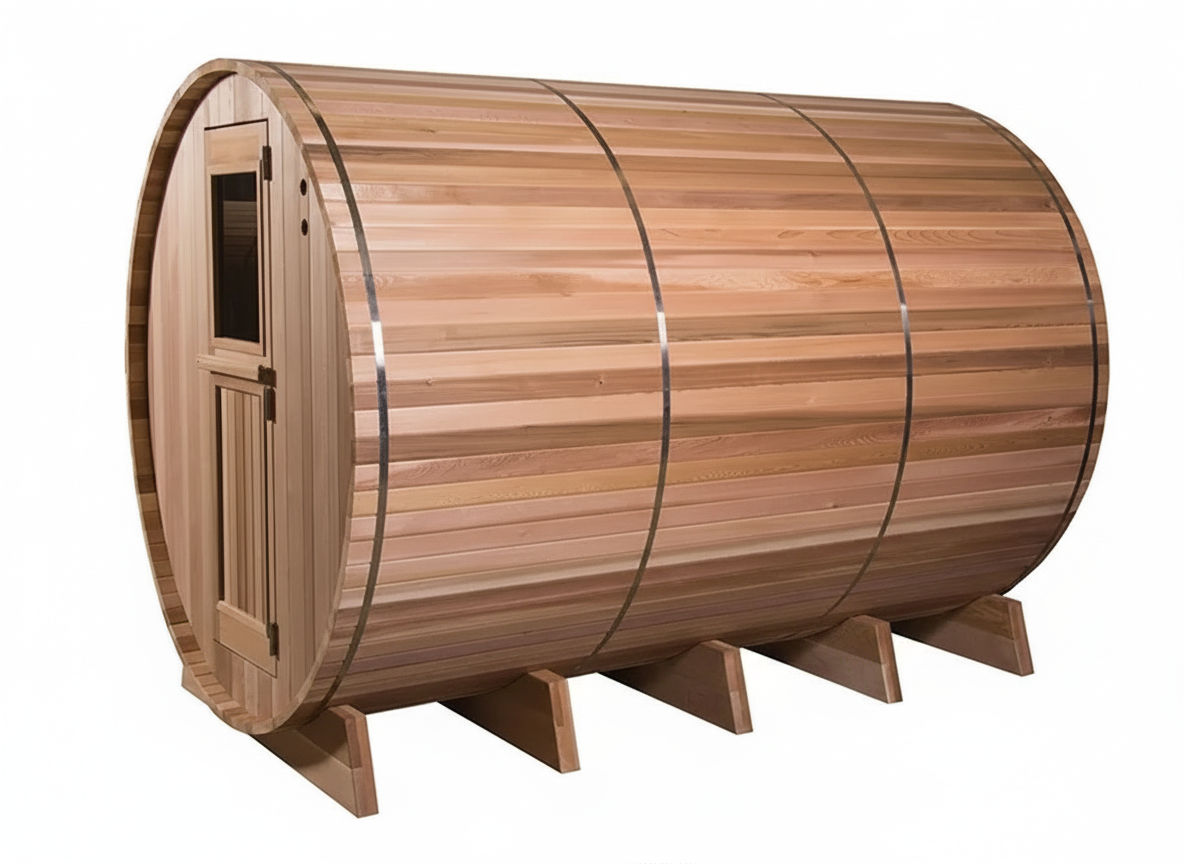 Barrel Sauna Grandview 7+3ft
