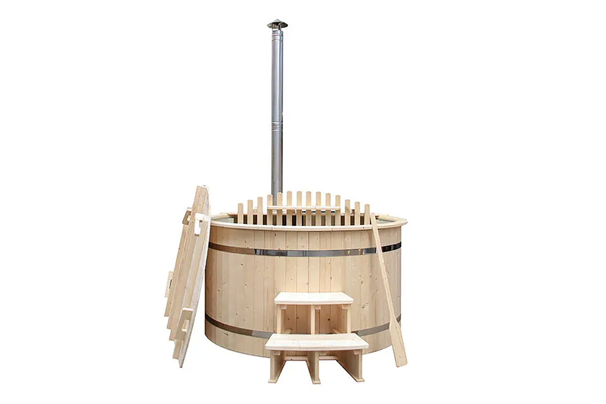 Wood Fired Hot Tub