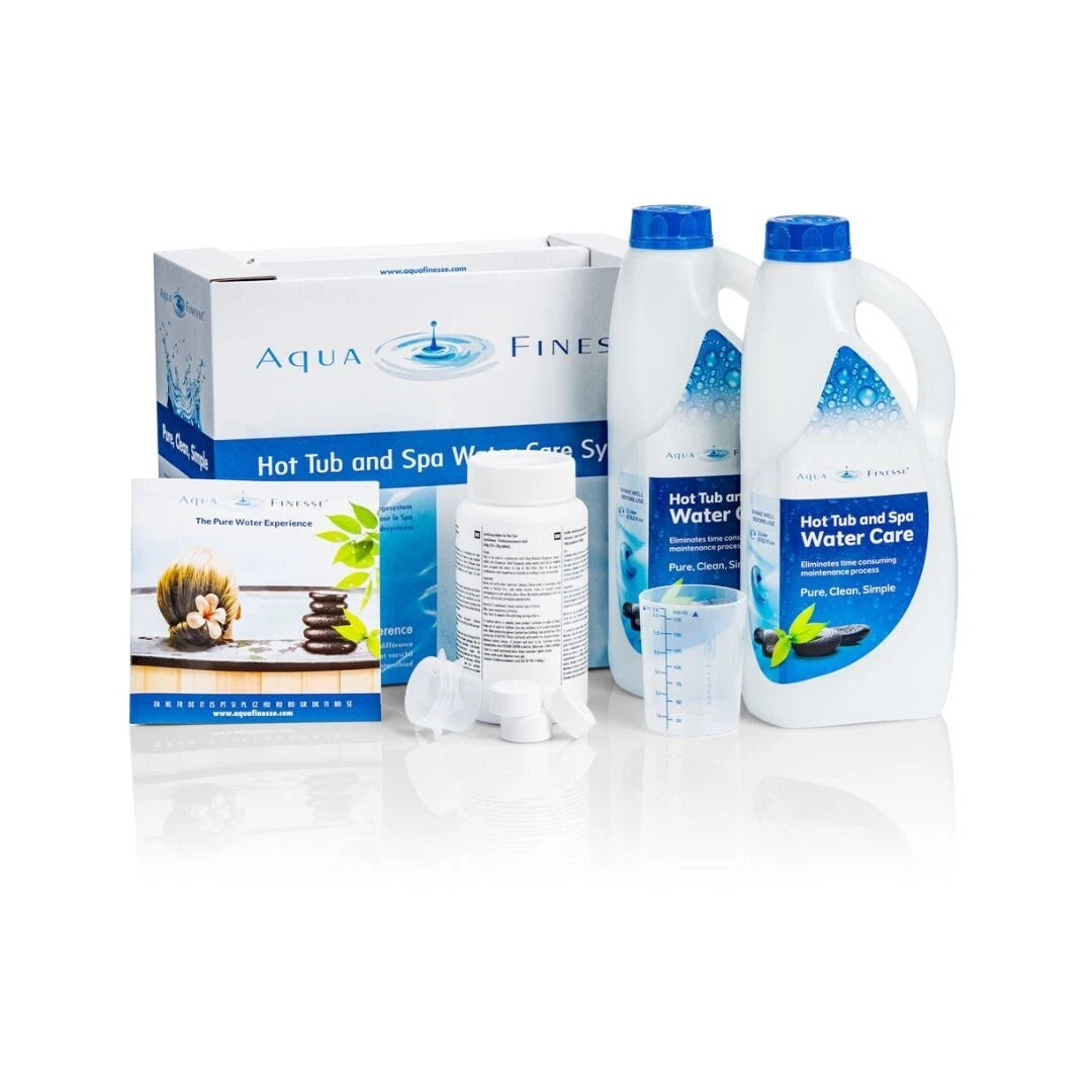 Aqua Finesse Hot tub and Spa water care kit | Eco & skin friendly