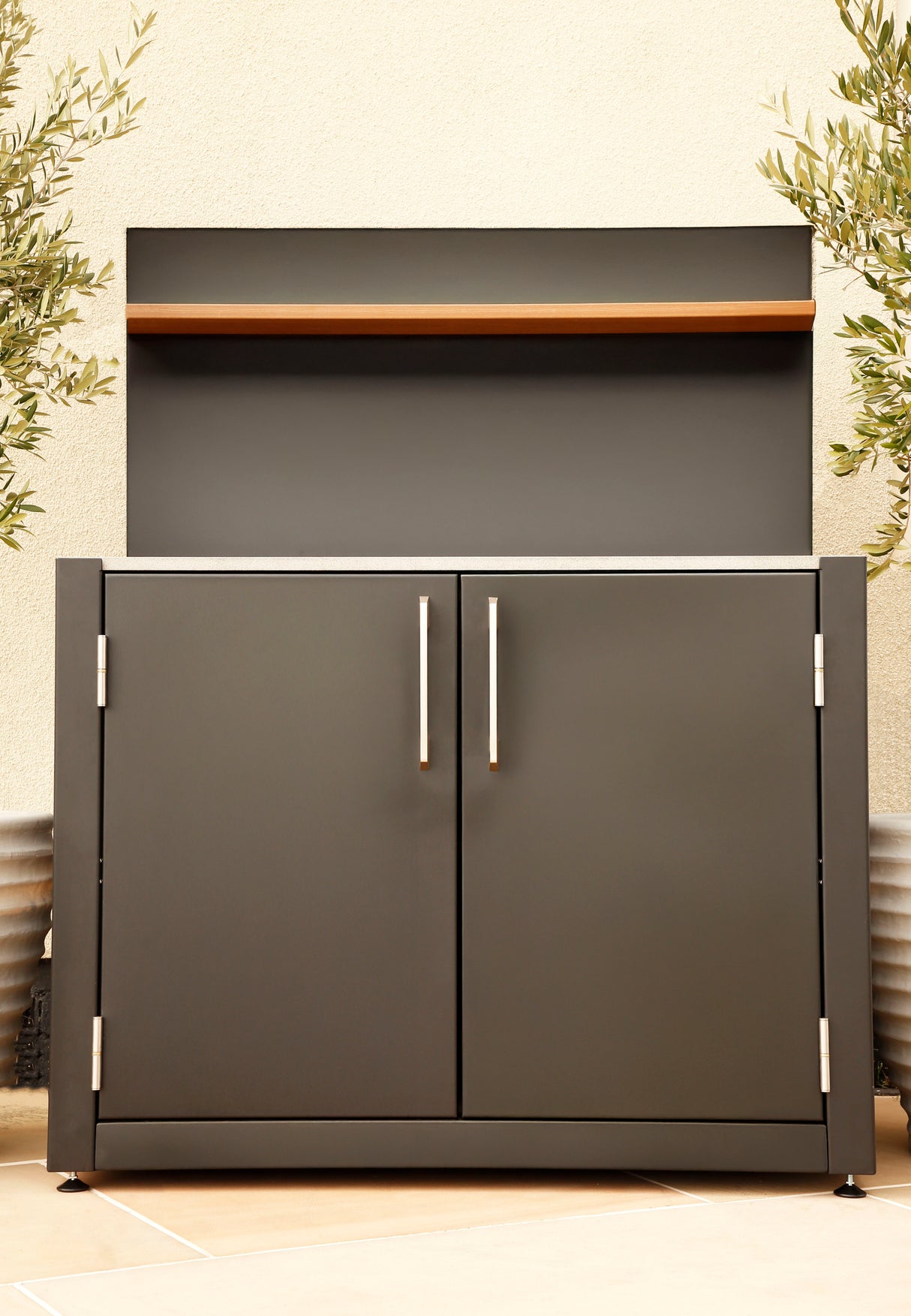 The British Outdoor Kitchen - Standard Double Door Cabinet