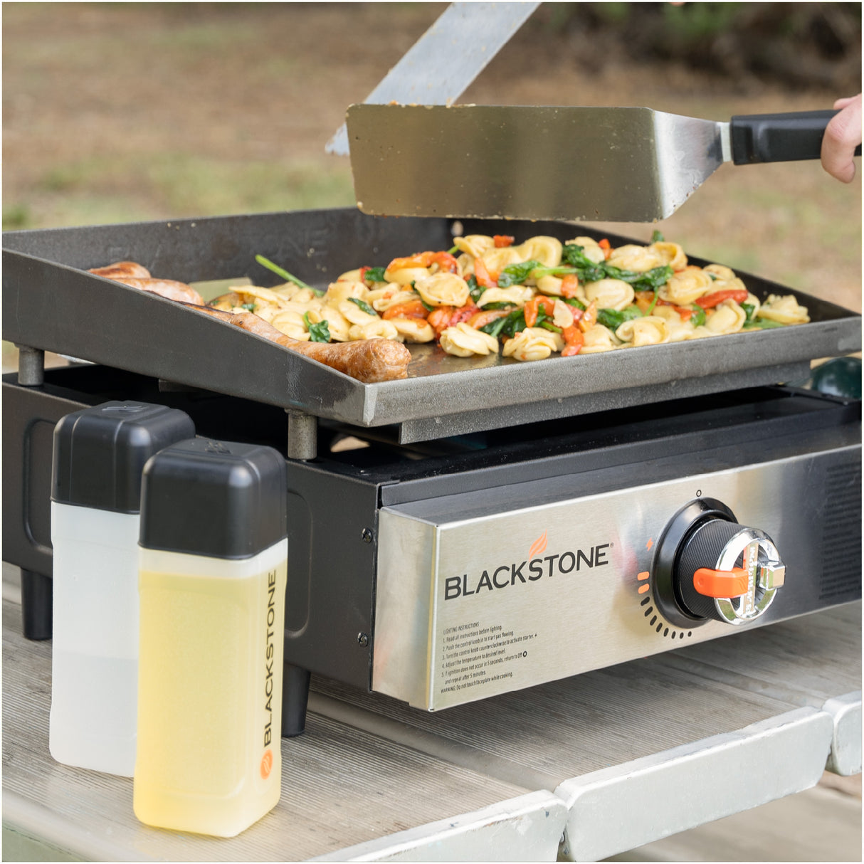 Blackstone 17'' Tabletop Griddle with Stainless Front