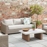Capri Collection Outdoor Three Seater Sofa