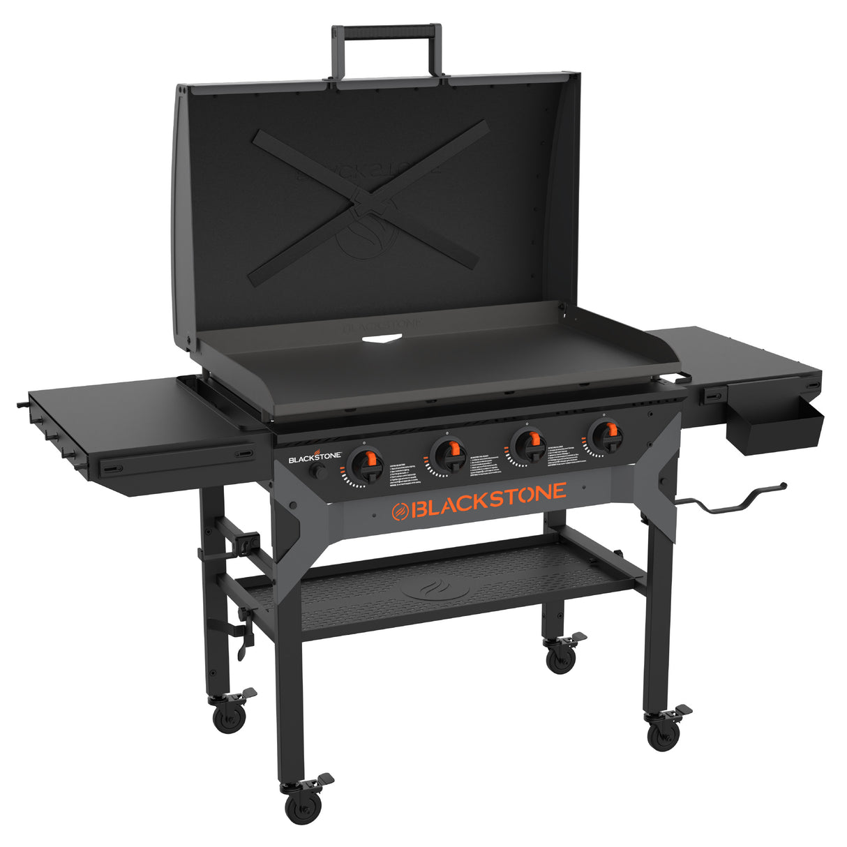 Blackstone 36inch Iron Forged Blackout Griddle With Hood