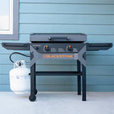 Blackstone Iron Forged 28" Griddle Cooking Station With Hood