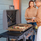 Blackstone Iron Forged 28" Griddle Cooking Station With Hood
