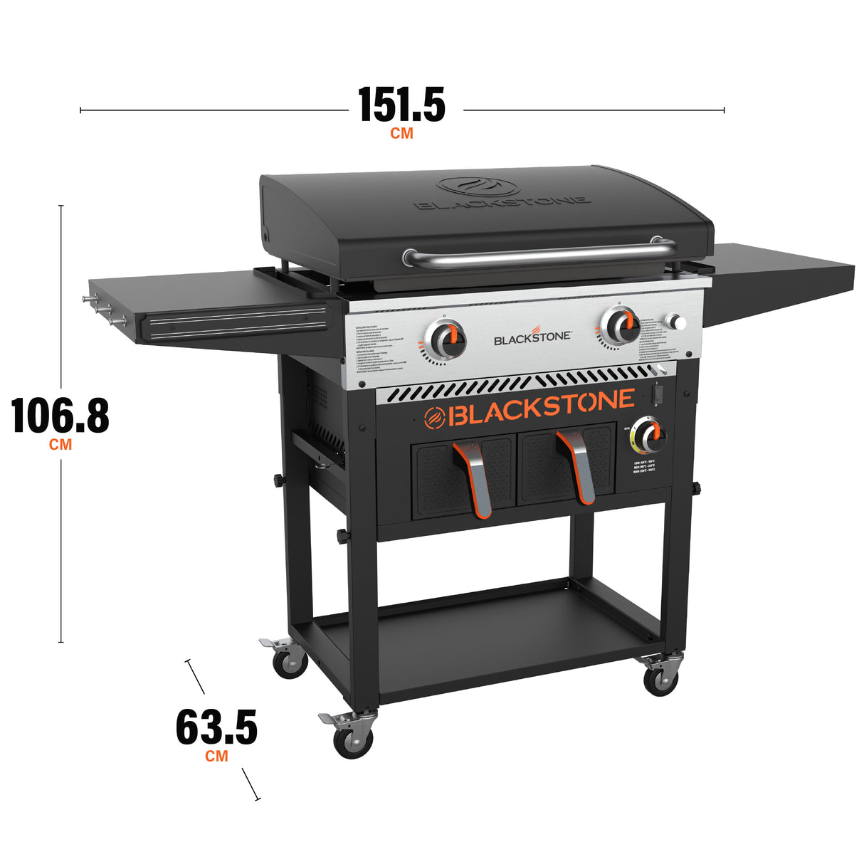 Blackstone Griddle Plus 28in 2 Drawer Airfryer Griddle