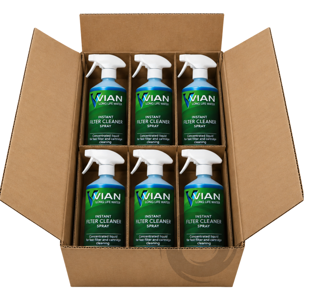 Vian Instant Filter Cleaner 500ml (Box of 12)