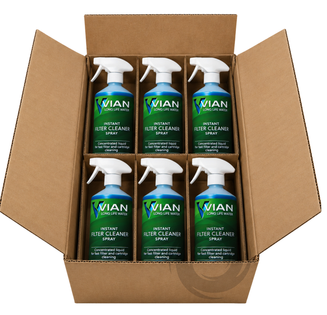 Vian Instant Filter Cleaner 500ml (Box of 12)