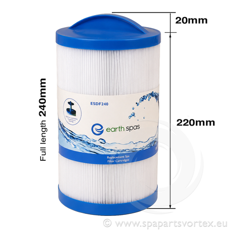 Earth Spas Sanistream Filter 240mm