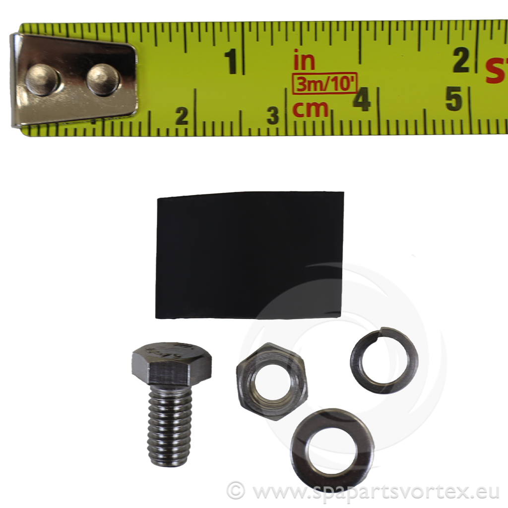 Nexus Heat Pump - Bolt + Washer + Nut + Heat Shrink for Gecko Heater - image 5