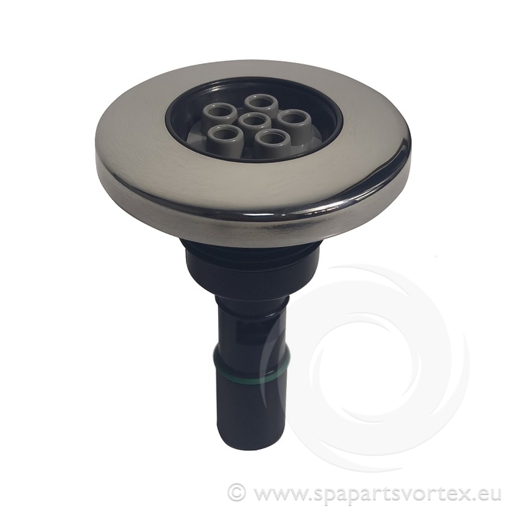 Las Water Diamond Jet 2'' Massage - Stainless Steel