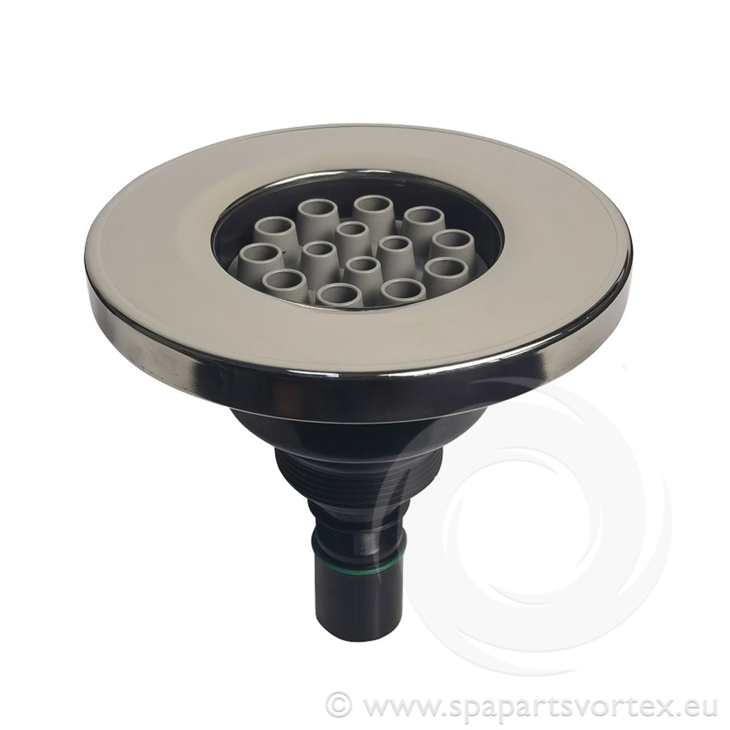 Las Water Diamond Jet 5'' Massage - Stainless Steel