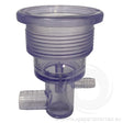 Las Water Jet Body 4" Ribbed Barb