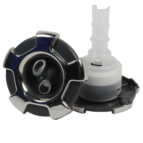 (320-6727) 3-1/4" CMP Typhoon Crown SS Twin Roto With Grey