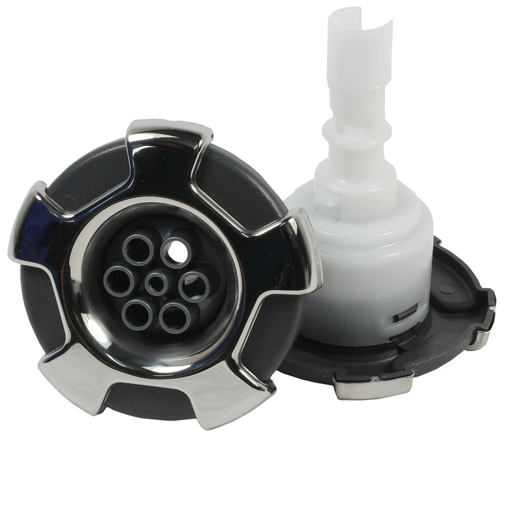 (320-6728) 3-1/4" CMP Typhoon Crown SS 7-Port With Grey