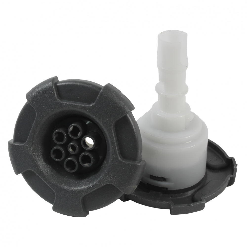 (320-6776) CMP Typhoon 3-1/4" Crown 7-Port Grey