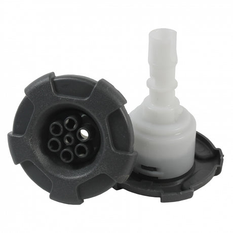 (320-6776) CMP Typhoon 3-1/4" Crown 7-Port Grey