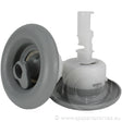 Cyclone Luxury Jet, Adj Swirl, Textured, Grey