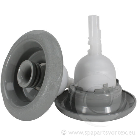 Cyclone Jet, Directional, Emerald Cut, Grey