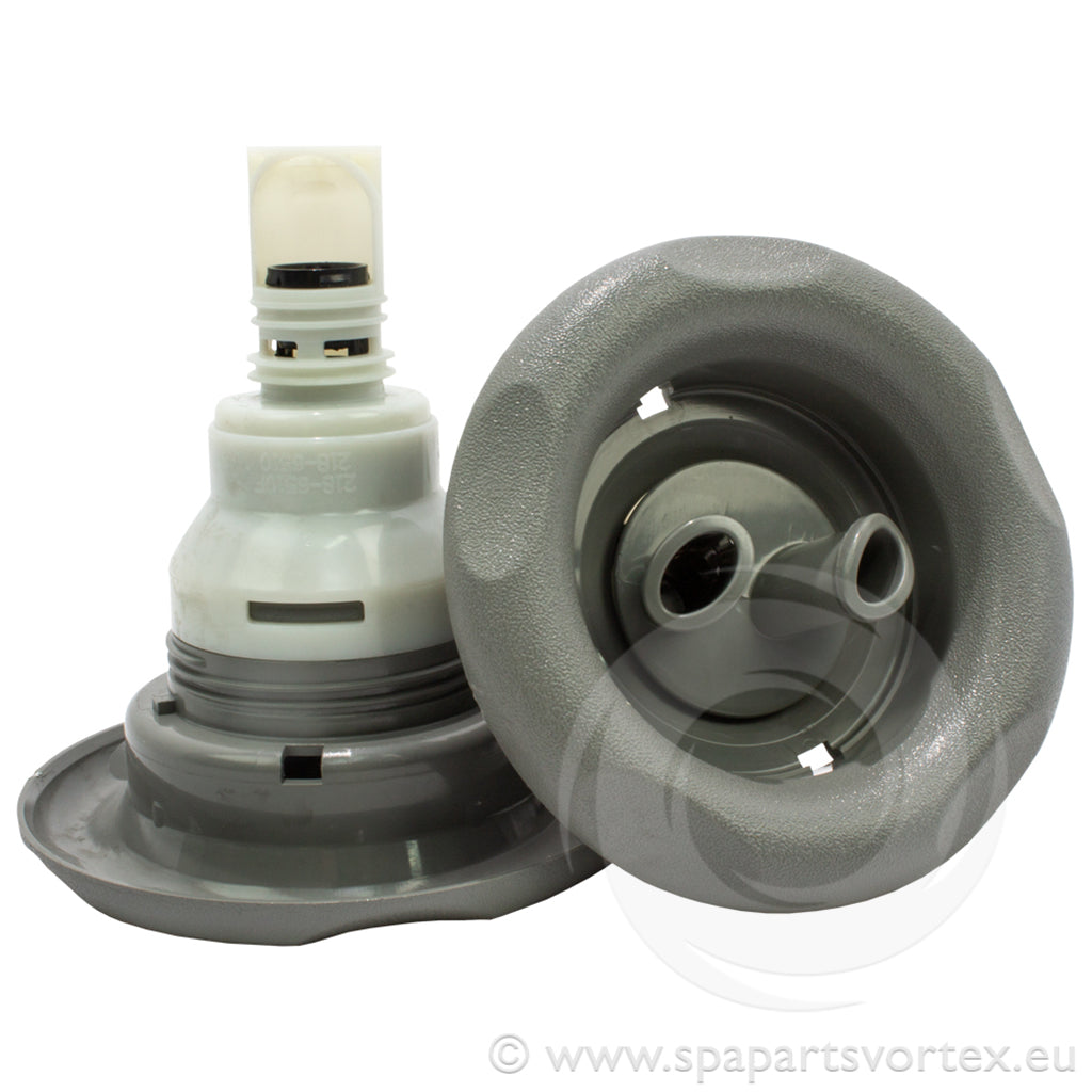 Power Storm Twin-Roto 5-point Textured Grey Thread-in