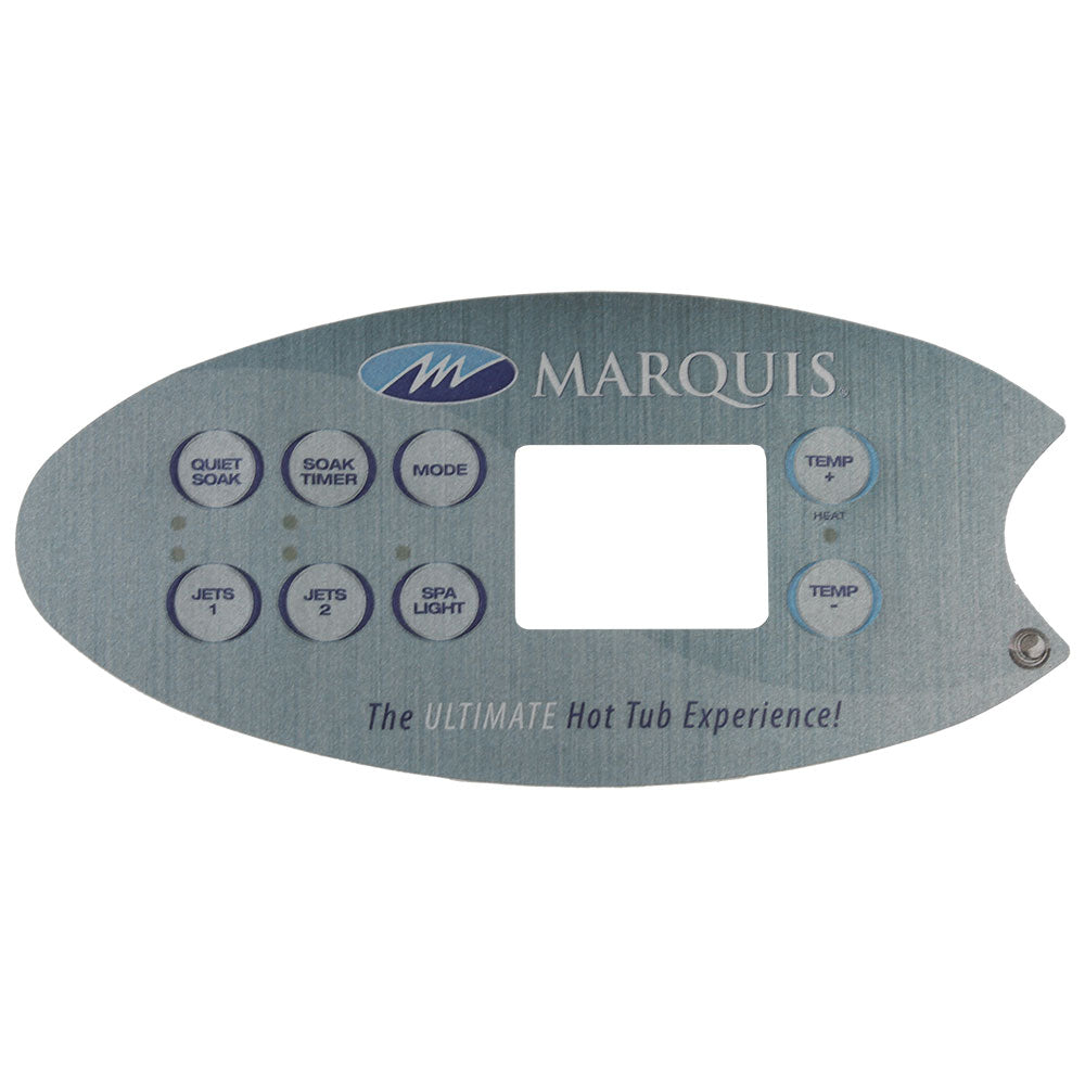 (650-0683) Marquis Spa Overlay MQ554 8 Button 2 Pump 2012
