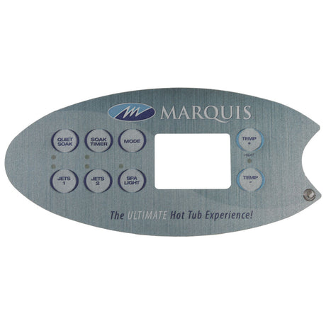 (650-0683) Marquis Spa Overlay MQ554 8 Button 2 Pump 2012