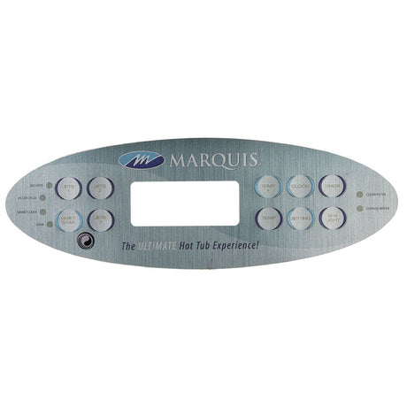 (650-0687) Marquis Spas Overlay 10 BTN 3 Pumps