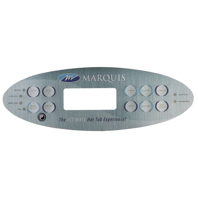 (650-0687) Marquis Spas Overlay 10 BTN 3 Pumps