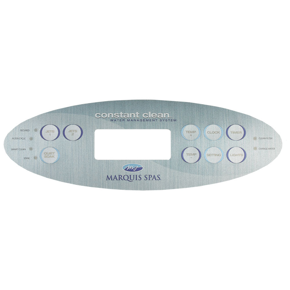 (650-0704) Marquis Spa Overlay 9-Buttons 2007/2008