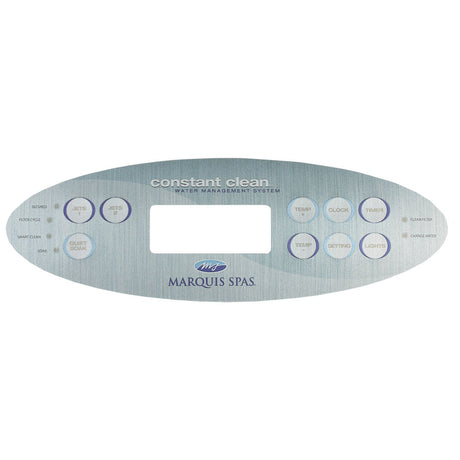 (650-0704) Marquis Spa Overlay 9-Buttons 2007/2008
