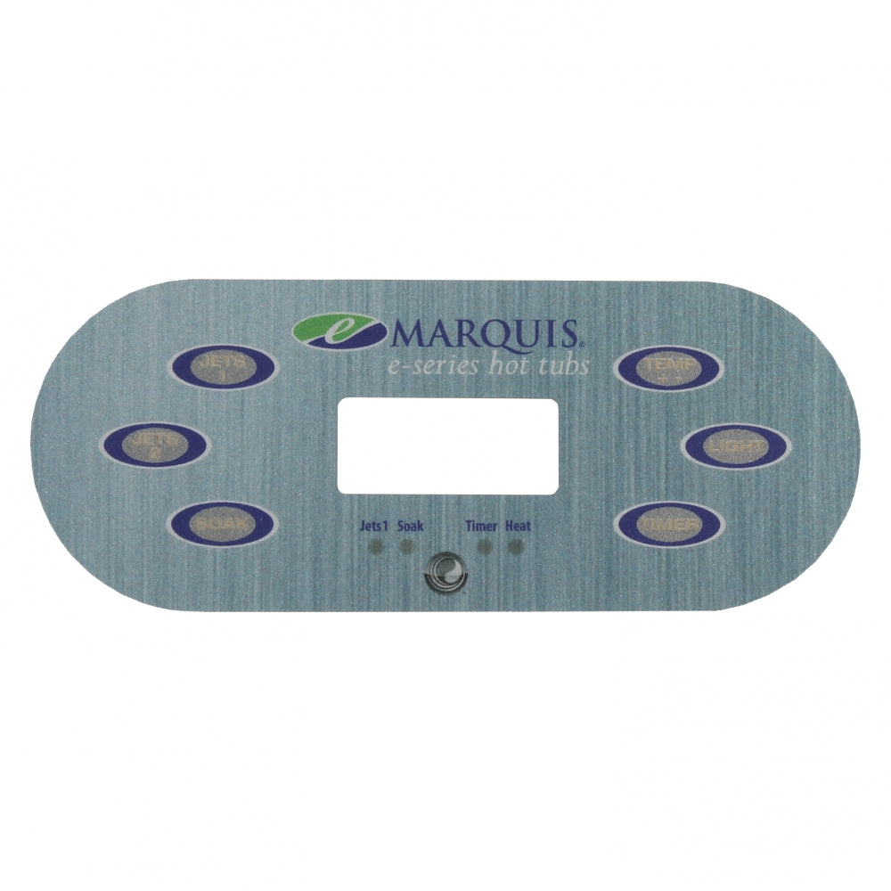 (650-0742) Marquis Spa Overlay E-Series 6 buttons 2 Pump 2014