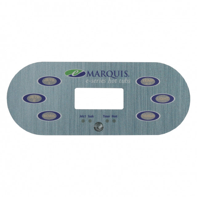 (650-0742) Marquis Spa Overlay E-Series 6 buttons 2 Pump 2014