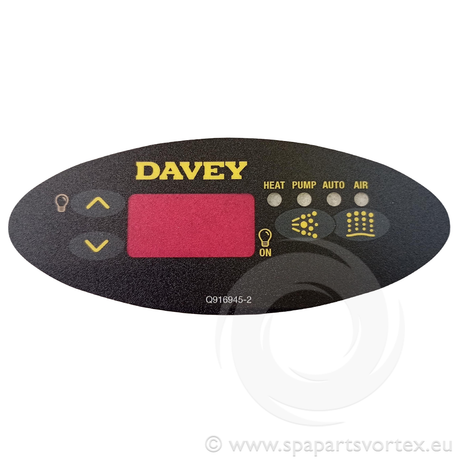 Overlay for SP601 Oval Touch Panel
