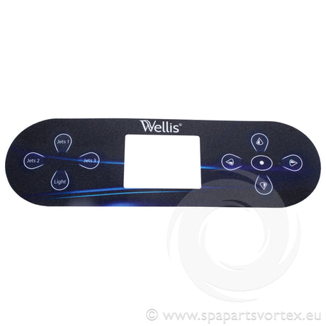 Wellis Control Panel Overlay - TP800